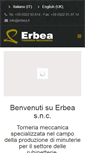Mobile Screenshot of erbea.it